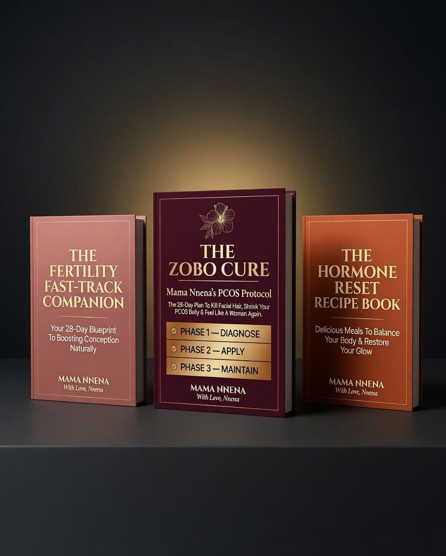 The complete Mama Nnena PCOS collection — Zobo Cure plus two bonus guides