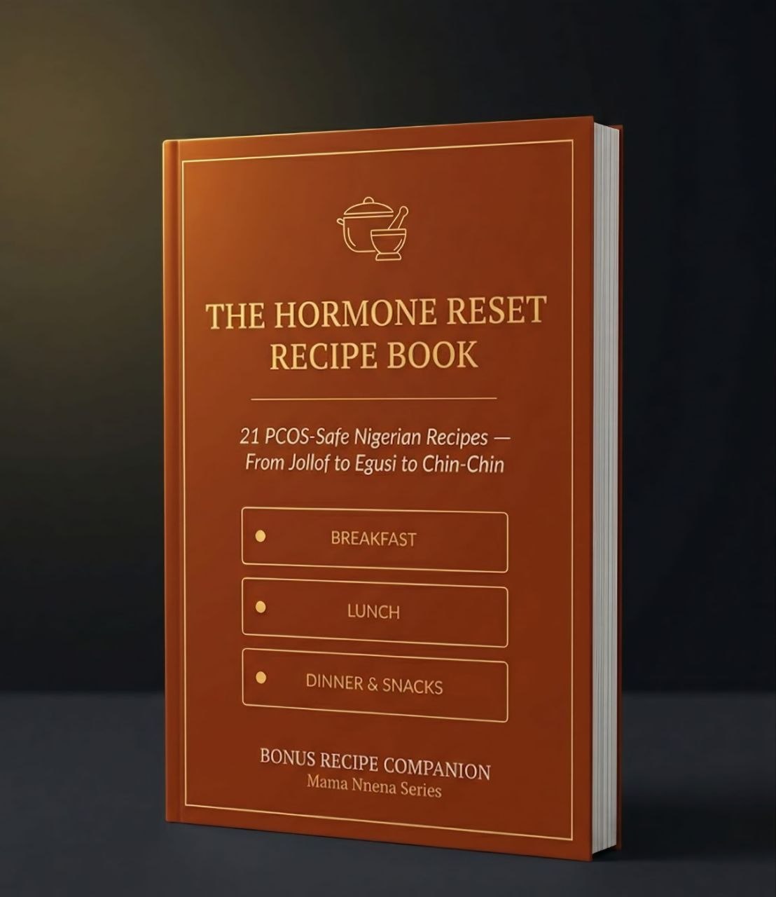 The Hormone Reset Recipe Book bonus cover
